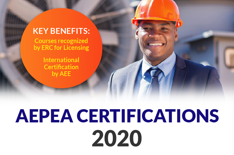 AEPEA Courses Calendar for 2020